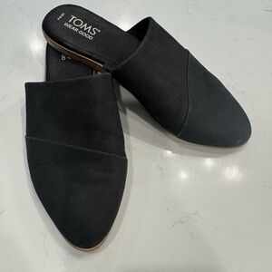 TOMS Classic Black Mules